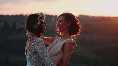Videograf Alte  Vedute din Florenţa, Italia - C & V // Wedding in Castello di Bibbione - Florence - Tuscany, eveniment, filmare cu drona, logodna, nunta, reportaj