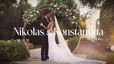 Videograf Thodoris Popeskou din Atena, Grecia - Nikolas & Konstantina, eveniment, filmare cu drona, nunta