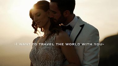 Videógrafo Konstantinos Papalopoulos de Trikala, Grécia - I want to travel the world with you! - Ioanna & Thomas, wedding