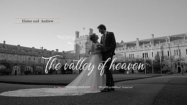 Видеограф Marius Stancu, Уексфорд, Ирландия - Elaine and Andrew // The Valley of heaven, wedding