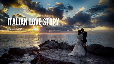 Videograf Alessio Barbieri din Genova, Italia - Camogli in Love, Liguria Italy, Simona e Tommy, filmare cu drona, logodna, nunta