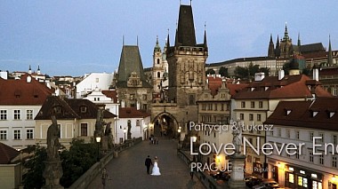 Kraków, Polonya'dan Hypertex Film kameraman - Patrycja & Lukasz - Love Never Ends, Prague, Czech Republic, düğün
