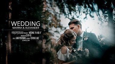 Videographer Evgenii  Perov from Sankt Petersburg, Russland - Marina & Alexander, drone-video, wedding