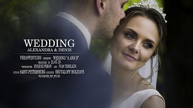 来自 圣彼得堡, 俄罗斯 的摄像师 Evgenii  Perov - Alexandra & Denis, musical video, wedding
