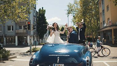 Видеограф Alex Parfilo, Киев, Украйна - Ilya & Alisa. Wedding in Germany, SDE, wedding