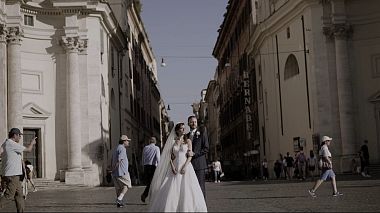 Видеограф Riccardo Sciarra, Рим, Италия - Pasquale & Simona | Wedding in Rome | Officine Visuali, SDE, свадьба