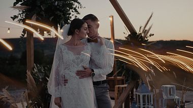 Видеограф Svitlo  Films, Львов, Украина - Andriy & Daniella /wedding clip/, SDE, лавстори, репортаж, свадьба, событие