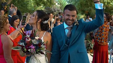 Відеограф Delight Films, Лісабон, Португалія - Brazilian & Colombian Wedding in Portugal // Highlights Bruna & Alejo, drone-video, event, wedding