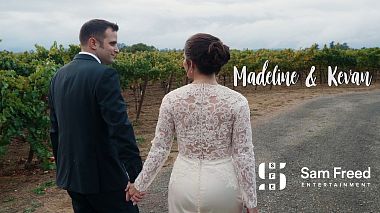 Видеограф Sam Freed, Сан-Франциско, США - Wedding of Madeline and Kevan, аэросъёмка, лавстори, свадьба, юбилей