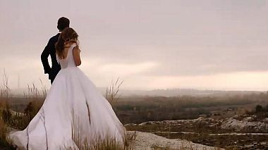 Videografo Микола Гусар da Lutsk, Ucraina - N&B, engagement, wedding