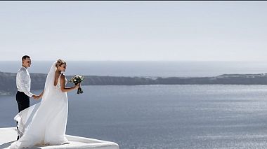 Kiev, Ukrayna'dan Kostantine Galan kameraman - Wedding in Santorini | GalanArt, drone video, düğün
