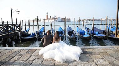 Videograf Polina Razumovskaya din Roma, Italia - Wedding love story in Venice, Italy 2017, clip muzical, logodna, nunta