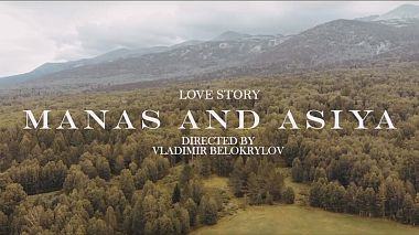 Almatı, Kazakistan'dan Vladimir Belokrylov kameraman - Manas and Asiya Love story 2018, SDE, düğün
