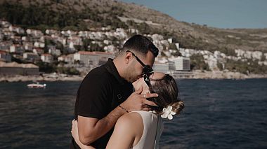 Videographer D&D Films from Budva, Černá Hora - Love story in Dubrovnik • Alexa & Alex, drone-video, wedding