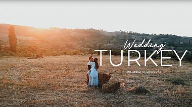 Видеограф Taha Akinfotografcilik, Измир, Турция - Amazing Wedding Film in Turkey, аэросъёмка, лавстори, свадьба, событие