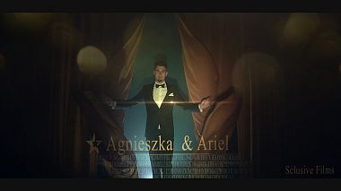 Videographer SCLUSIVE FILMS from Opole, Poland - Agnieszka & Ariel Wedding Day SF, event, reporting, wedding