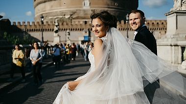 Видеограф Palea Family Production, Рим, Италия - Moldavian Wedding in Rome || M & A, аэросъёмка, музыкальное видео, репортаж, свадьба