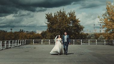 Videógrafo SD vidIK de Moscú, Rusia - Wedding day Alexey & Anna, SDE, drone-video, engagement, reporting, wedding