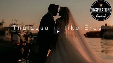 Видеограф Vangelis Petalias, Афины, Греция - A love story of sailors: Thalassa is like Eros., аэросъёмка, свадьба, событие
