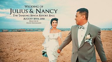 Βιντεογράφος Hardy Kindangen από Μπαλί, Ινδονησία - Wedding of Julius & Nancy, SDE, wedding