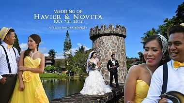 Видеограф Hardy Kindangen, Бали, Индонезия - HAVIER & NOVITA, wedding