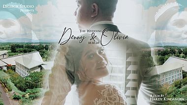 Видеограф Hardy Kindangen, Бали, Индонезия - Denny & Olivia's Wedding, SDE, лавстори, свадьба, событие