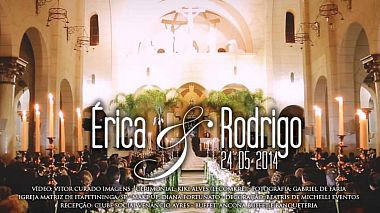Videographer Vitor Curado Filmes from Araras, Brasilien - Érica e Rodrigo, wedding