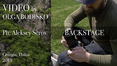 Moskova, Rusya'dan Olga Bodisko kameraman - Backstage - Ph Alexey Serov, SDE, drone video, kulis arka plan, müzik videosu, reklam

