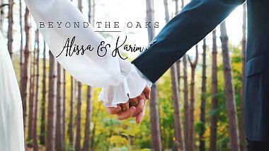 Videógrafo Nicholas Jajko de Montreal, Canadá - Beyond the Oaks | Alissa & Karim, drone-video, engagement, wedding
