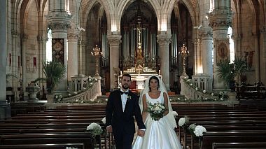 Videografo Yan Blanc da Bordeaux, Francia - Baptiste et Manon II Église Sainte-Eugénie de Biarritz, event, reporting, wedding