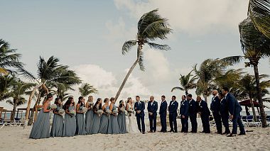 来自 地拉那, 阿尔巴尼亚 的摄像师 Ervis Bostanxhi - Wedding in Mexico Riviera Maya, wedding