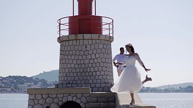 Marsilya, Fransa'dan Sebastien Lions kameraman - Melanie + Florian // Wedding Clip, düğün
