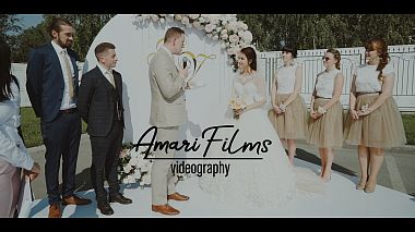 来自 车里雅宾斯克, 俄罗斯 的摄像师 Marina Astahova - VICTORIA & ROBERT, drone-video, wedding