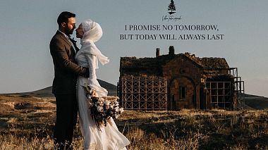 Видеограф Volkan Taşkın, Анталья, Турция - R+M Wedding Film // Ani Cathedral // Kars/Turkey, аэросъёмка, свадьба