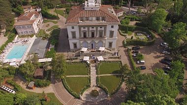 Floransa, İtalya'dan Serena Montagnani kameraman - Tuscany wedding video | Villa Cora, Firenze // Kristi e Scott, drone video, düğün
