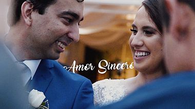 Видеограф Luan Marcelino, Бразилия, Бразилия - Amor Sincero - Cassia e Thiago, wedding