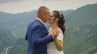 Видеограф Roman Neos, Тбилиси, Грузия - Wedding of Anton and Aliza in Georgia, аэросъёмка, свадьба