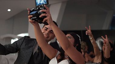 Filmowiec Francesco Rungo z Mesyna, Włochy - Santino & Melania, drone-video, reporting, wedding