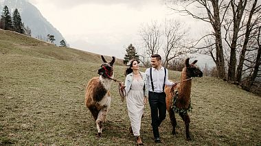 Βιντεογράφος Sylvia Böhringer από Ντορνμπίρν, Αυστρία - Lama Elopement, wedding