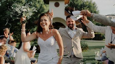 Videographer Dato Katamadze from Budapest, Hungary - Wedding Highlight Film Metta & Dávid, wedding