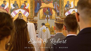 Videógrafo Piotr Holowienko de Varsovia, Polonia - Queens orthodox wedding - Ewa & Robert, wedding