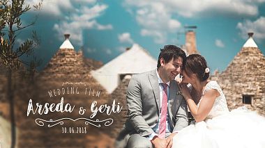 Videographer Aldi Karaj from Okres Tiranë, Albánie - Arsi & Gerti Wedding Clip, wedding