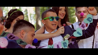 来自 切尔诺夫策, 乌克兰 的摄像师 Vladimir Tsaryuk - Вова + Ксюша (Hightlight), SDE, drone-video, wedding