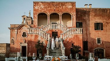 Videograf Youness Taouil din Bari, Italia - Emotional Elopement wedding in Masseria, eveniment, filmare cu drona, logodna, nunta