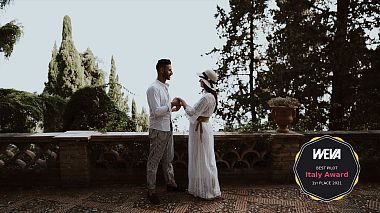 Видеограф Gabriele Castagna Films, Реджо-Калабрия, Италия - Engagement in Taormina | Sicily, аэросъёмка, лавстори, свадьба, событие, юбилей