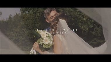Видеограф Matteo  Contini, Турин, Италия - Stefano + Marta Wedding Trailer 21 Luglio 2018, SDE, аэросъёмка, свадьба, юбилей