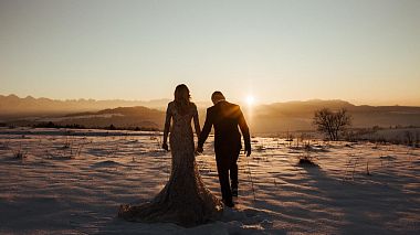 Videógrafo Peter Zawila de Wadowice, Polónia - J + R | Let it snow!, engagement, reporting, wedding