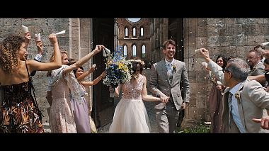 Videograf Bordy Wedding Videomaker din Siena, Italia - Wedding San Galgano, nunta