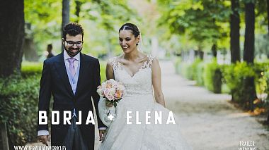 Видеограф Sergio Roman, Мадрид, Испания - Borja & Elena, reporting, wedding