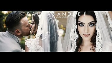 Видеограф Iulian Tuia, Яссы, Румыния - Paula & Andrei Wedding Highlights, аэросъёмка, свадьба